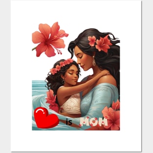 Mothers day, Love is mom, To the world's greatest mom! Posters and Art